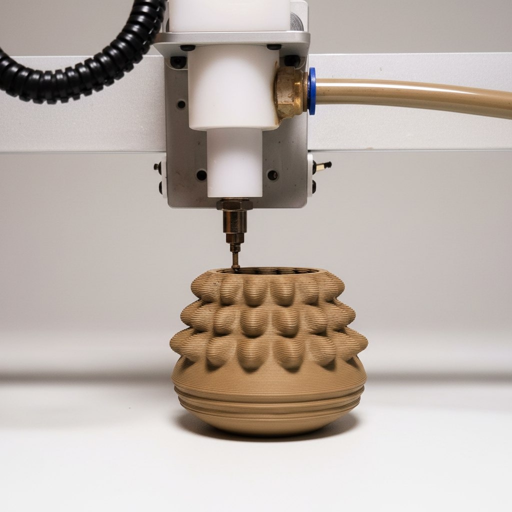 3D-Lehmdruck Technik